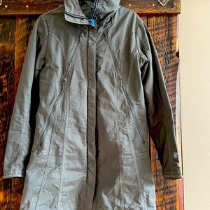 Kuhl, Medium lightweight hooded, trench coat